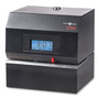 Pyramid Technologies 3700 Heavy-Duty Time Clock and Document Stamp, LCD Display, Black (PTI3700) View Product Image