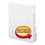 Smead Three-Ring Binder Index Divider, 5-Tab, 11 x 8.5, White, 20 Sets View Product Image