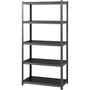 Lorell 3,200 lb Capacity Riveted Steel Shelving (LLR59701) View Product Image