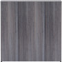 Lorell Weathered Charcoal Laminate Bookcase (LLR69626) View Product Image