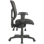 Lorell ErgoMesh Series Managerial Mid-Back Chair (LLR86201) View Product Image