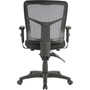 Lorell ErgoMesh Series Managerial Mid-Back Chair (LLR86201) View Product Image