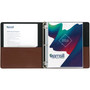 Samsill Contrast Stitch Leather Ring Binder (SAM15712) View Product Image