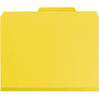 Smead SafeSHIELD 2/5 Tab Cut Letter Recycled Classification Folder - 8 1/2" x 11" - (SMD14203) Product Image 