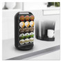 Mind Reader Coffee Pod Carousel, Fits 30 Pods, 6.8 x 6.8 x 12.63, Black (EMSCRS02BLK) View Product Image