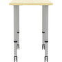 Lorell Height-Adjustable 48" Rectangular Table (LLR69582) View Product Image