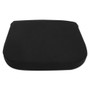 Alera Cooling Gel Memory Foam Seat Cushion, Fabric Cover with Non-Slip Under-Cushion Surface, 16.5 x 15.75 x 2.75, Black (ALECGC511) View Product Image