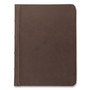 Samsill Vintage Hardback Zipper Portfolio, Vinyl, Dark Brown, 11 x 8.5 View Product Image