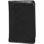 Samsill Regal Carrying Case (Wallet) Business Card - Black - Leather, Genuine Cowhide Leather Body Product Image 