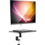 Allsop Monitor Stands,Dual,15"x9-1/4"x5-3/4",Black/Silver (ASP32457) Product Image 