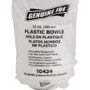 Genuine Joe Plastic Bowls, 12oz, 125/PK, White (GJO10424) View Product Image