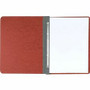 ACCO Letter Recycled Report Cover - 3" Folder Capacity - 8 1/2" x 11" - 20 pt. - Red - 50% Recycled Product Image 