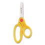 Westcott Scissor Caddy with Kids' Scissors, 5" Long, 2" Cut Length, Light Blue; Light Green; Pink; Red, Straight Handles, 24/Set (ACM14756) View Product Image