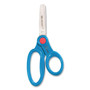 Westcott Scissor Caddy with Kids' Scissors, 5" Long, 2" Cut Length, Light Blue; Light Green; Pink; Red, Straight Handles, 24/Set (ACM14756) View Product Image