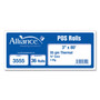 Alliance Thermal Cash Register/POS Roll, 3" x 80 ft, White, 36/Carton View Product Image