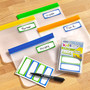 Avery Kids Handwritten Identification Labels, 3.5 x 1.25, Assorted Border Colors, 4 Labels/Sheet, 5 Sheets/Pack (AVE41413) View Product Image