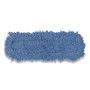 Rubbermaid Commercial Twisted Loop Blend Dust Mop, PIC/PET Polyester, 24" x 5", Blue View Product Image