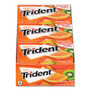 Trident Sugar-Free Gum, Tropical Twist, 14 Sticks/Pack, 12 Packs/Box View Product Image