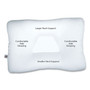 Core Products Mid-Core Cervical Pillow, Standard, 22 x 4 x 15, Gentle, White (COE222) View Product Image