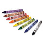 Crayola Washable Tripod Grip Crayons, Assorted Colors, 8/Pack View Product Image