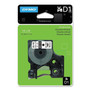 DYMO D1 High-Performance Polyester Removable Label Tape, 0.5" x 23 ft, Black on White View Product Image