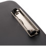 Officemate Low Profile Storage Clipboard, 0.5" Clip Capacity, Holds 8.5 x 11 Sheets, Charcoal View Product Image