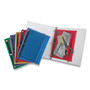 Centis Mesh Binder Pockets, 3-Hole Punched, 10.5" x 7.5", Randomly Assorted Colors View Product Image