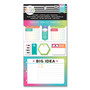 The Happy Planner Productivity Multi Accessory Pack, 20 Double-Sided Pre-Punched Cards, 20 Half-Sheet Stickers, 3 Sticky Note Pads (THLPLMP02) View Product Image
