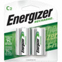 Energizer Recharge Universal Rechargeable C Batteries - For General Purpose - Battery Rechargeable - C - 2500 mAh - 1.2 V DC Product Image 