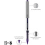 uniball VISION Rollerball Pen, Stick, Fine 0.7 mm, Assorted Ink and Barrel Colors, 5/Pack View Product Image
