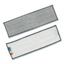 Unger Excella Reusable Mopping Pad, 20 x 6, Gray with Color-Coding Tabs (UNGEF40M) View Product Image