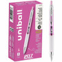 uniball™ 207 Pink Ribbon Gel Pens - 0.7 mm Pen Point - Refillable - Retractable - Black Ink - Gel-based Product Image 
