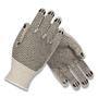PIP PVC-Dotted Cotton/Polyester Work Gloves, Small, Gray/Black, 12 Pairs View Product Image