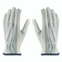 PIP Top-Grain Leather Drivers Gloves with Shoulder-Split Cowhide Leather Back, Small, Gray View Product Image