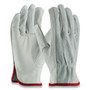 PIP Top-Grain Leather Drivers Gloves with Shoulder-Split Cowhide Leather Back, Small, Gray View Product Image