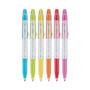 Pilot FriXion Colors Erasable Porous Point Pen, Stick, Bold 2.5 mm, Assorted Artistic Ink and Barrel Colors, 6/Pack View Product Image