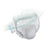 Prevail Per-Fit360 Degree Briefs, Maximum Plus Absorbency, Size 2, 45" to 62" Waist, 72/Carton (PVLPFNG013) View Product Image