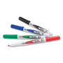 Quartet Low-Odor Dry-Erase Marker, Fine Bullet Tip, Assorted Colors, 4/Pack View Product Image