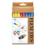 UT Wire Flexi Ties Cushioned Cable Ties, 0.4" x 5", Assorted Colors, 8/Pack View Product Image