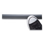 UT Wire Compact Cord Protector and Concealer, 1.6" x 5 ft, Gray View Product Image