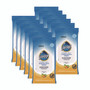 Pledge Multi-Surface Cleaner Wet Wipes, Cloth, 7 x 10, Fresh Citrus, White, 25/Pack, 12 Packs/Carton View Product Image