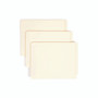 Smead End Tab Fastener Folders with Reinforced Straight Tabs, 11-pt Manila, 2 Fasteners, Letter Size, Manila Exterior, 50/Box View Product Image