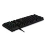 Logitech G512 LIGHTSYNC RGB Mechanical Gaming Keyboard, GX Brown Tactile, Carbon View Product Image