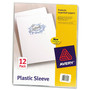 Avery Clear Plastic Sleeves, Letter Size, Clear, 12/Pack (AVE72311) View Product Image