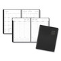AT-A-GLANCE Contemporary Lite Weekly/Monthly Planner, 11 x 8.25, Black Simulated Leather Cover, 12-Month (Jan to Dec): 2025 View Product Image