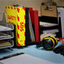 Avery UltraDuty Safety Data Sheet Binder Bundle, 3 Rings, 3" Capacity, 11 x 8.5, Yellow/Red View Product Image