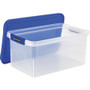Bankers Box Heavy-Duty File Box - External Dimensions: 14.2" Width x 22.4" Depth x 10.6" Height - Media Size Supported: Letter 8.50" x 11" - Lid Lock Closure - Heavy Duty - Stackable Product Image 