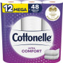 Kimberly-Clark Professional Bath Tissue,Cottonelle Ultra,2-Ply,268Shts,12RL/PK,4PK/CT,WE (KCC54165CT) View Product Image