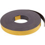 MasterVision 1"x50' Adhesive Magnetic Tape - 16.67 yd Length x 1" Width - Black - For Picture, Business Card, Document, Labeling Product Image 