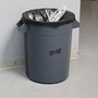 Genuine Joe Trash Containers, Heavy-duty, 32 Gallon, 6/CT, Gray (GJO60463CT) View Product Image